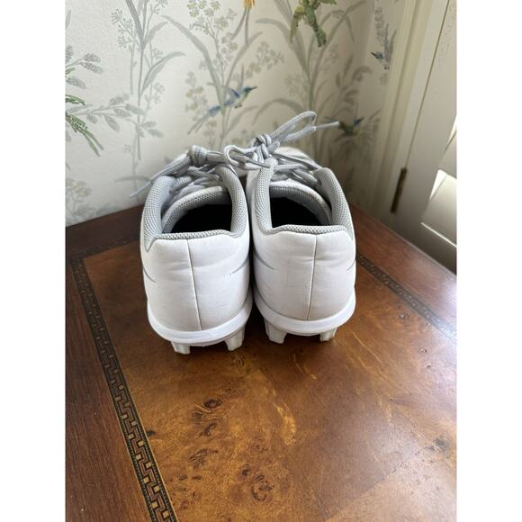 Nike Lunar Hyperdiamond 3 Pro Softball Cleats w/ Pitchers Tuff Toe White Sz 10 - Picture 4 of 7